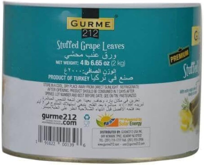 GURME 212 Premium Stuffed Grape Leaves - Image 3